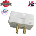 Multi Power 3 Pin Universal Plug Socket Light Plug - Anti Short Circuit Fuse Built In - High Quality. 
