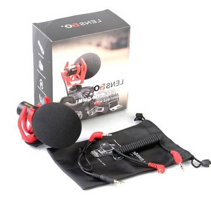 Lensgo LYM DMM1 Mic In Metal Better To Boya MM1 for Canon Nikon DSLR Camcorder & Phone