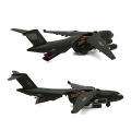 1/32 C17 Transport Plane Pull Back Music LED Model Table Decor Kids Toy Gift. 