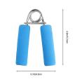 Set of 2 Blue Sponge Hand Grips for Unmatched Grip Power and Arm Resilience | HAND WRIST ARM STRENGTH EXERCISE FITNESS GRIP HAND GRIPPERS FITNESS EQUIPMENT. 