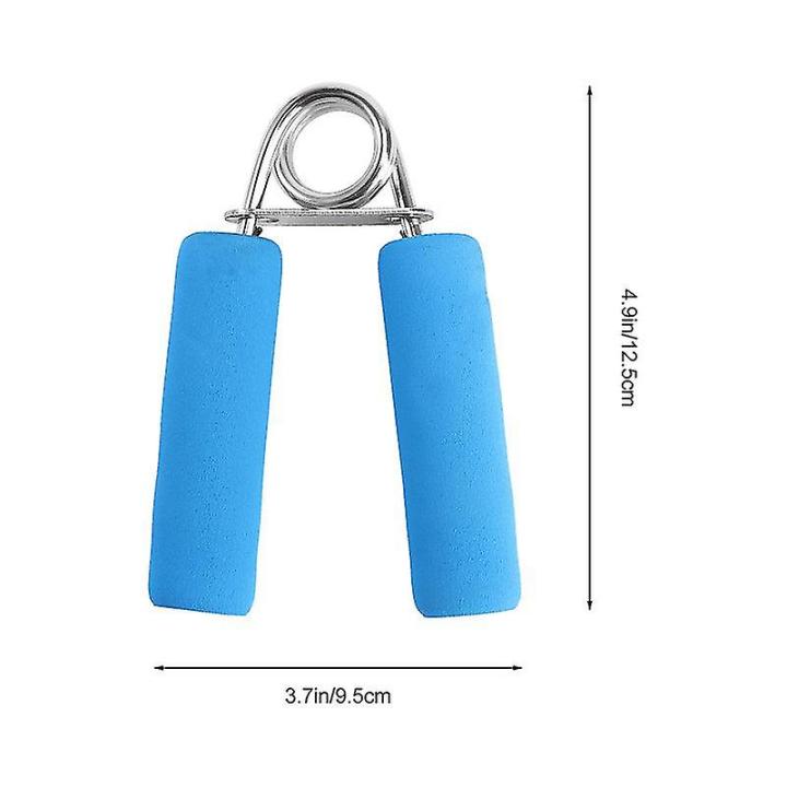 Set of 2 Blue Sponge Hand Grips for Unmatched Grip Power and Arm Resilience | HAND WRIST ARM STRENGTH EXERCISE FITNESS GRIP HAND GRIPPERS FITNESS EQUIPMENT
