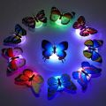 2PCS Glow In The Dark Led Butterfly Night Light Led Color Changing For Kids Room. 