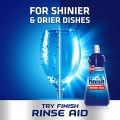 Finish Shine & Dry Rinse Aid Lemon Sparkle (400ml). 