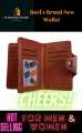 MEN’S FASHION|HOT SELLING |100% Bovis Brand High  Quality Book Style Wallets Plus Cardholder For Men. 