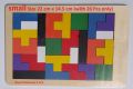 Small Wooden Intelligence Puzzle For Kids  C olorful 26 Pcs Russian Puzzle Blocks Wooden Block Puzzle Brain Teaser STEM Montessori Educational Games for Kids and Adults. 