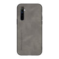 Lenuo For Realme 6 Sheepskin Leather Shockproof Case Luxury Matte Back Cover. 