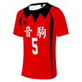 Haikyuu!! Nekoma Uniform T-shirt Cosplay Customer Tee Tetsurou Hoodie Kenma Short Sleeve Sport Uniform Sportswear. 
