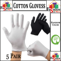 Sun Protection Cotton Summer Hand Gloves 5 Pairs. 