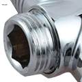 3 Way T Shape Adapter Diverter ,Shower Head Connector ,Brass Faucet Water Tap for Bathroom Home Hand Showe,r Angle Vae Hose Accessories. 