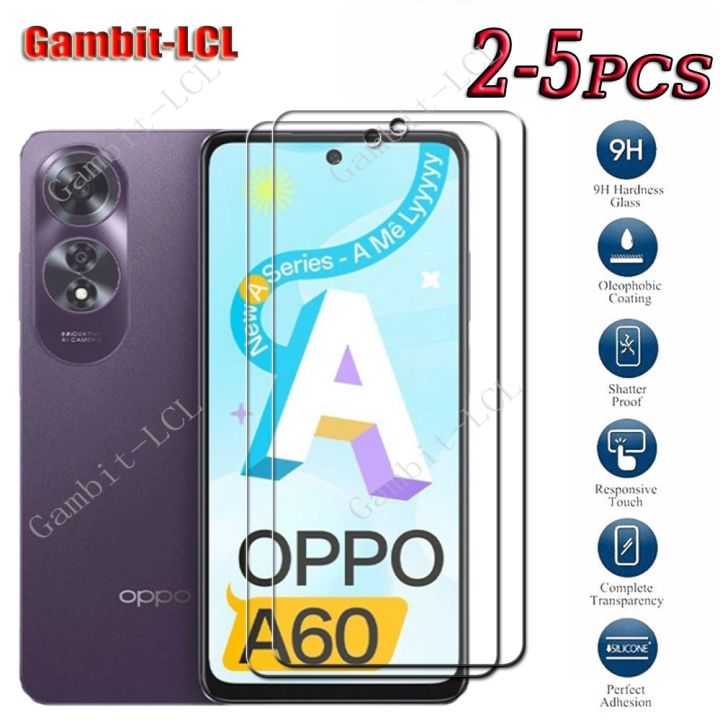 9H HD Original Tempered Glass For OPPO A60 6.67 OPPOA60 CPH2631 Screen Protection Protector Cover Film