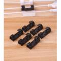 40 Pieces Self-Adhesive Cable Clips Organizer - Transparent, Cord Management, Easy Installation. 