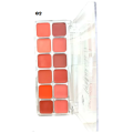12 SHADES MATTE CREAM LIPSTICK PALETTE WITH MIRROR. 