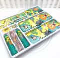 Creative Cartoon Stationery Set For Boys & Girls | Cartoon Print  Stationery Set for School Kids. 