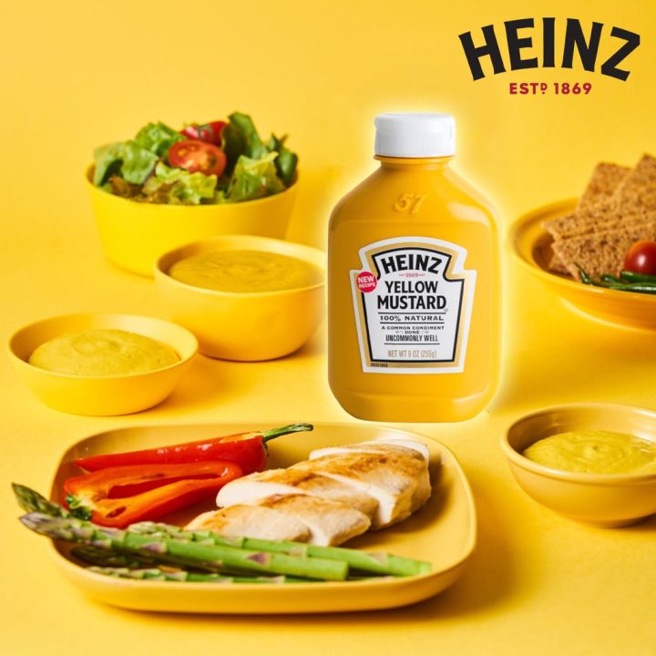 Heinz%20Yellow%20Mustard%20Sauce%20255g%20Halal%20Yellow%20Mustard%20New%20Recipe%20100%25%20Natural%20Squeezable%20Yellow%20Mustard%20-%20Image%204