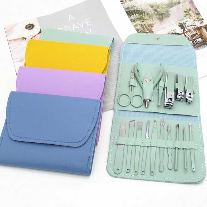16pcs%20Nail%20Cutter%20Set%20Stainless%20Steel%20Nail%20Clippers%20Set%20With%20Folding%20Bag%20Manicure%20Cutter%20Kits%20Scissors%20Beauty%20Tool%20-%20Image%205