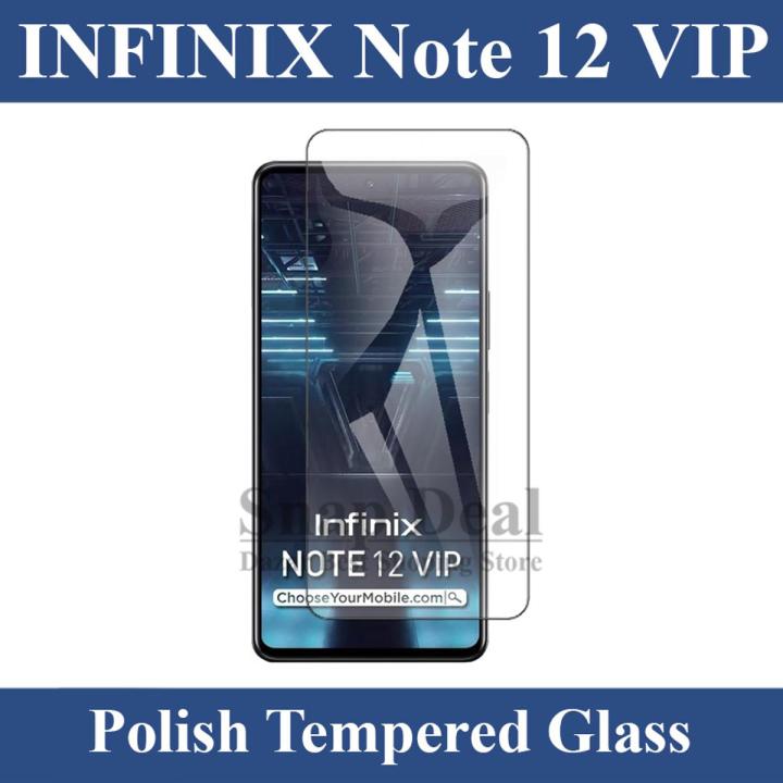 Infinix Note 12 VIP Tempered Glass Screen Protector | Daraz.pk