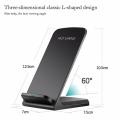 Fast Wireless Charger Charging Pad for Samsung Galaxy Note 8 S8 S8 Plus S7 S7 Edge Note 5 S6 Edge Plus, Standard Charge for Apple iPhone X / 8 / 8 Plus(Black). 