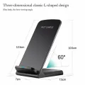 Fast Wireless Charger Charging Pad for Samsung Galaxy Note 8 S8 S8 Plus S7 S7 Edge Note 5 S6 Edge Plus, Standard Charge for Apple iPhone X / 8 / 8 Plus(Black). 