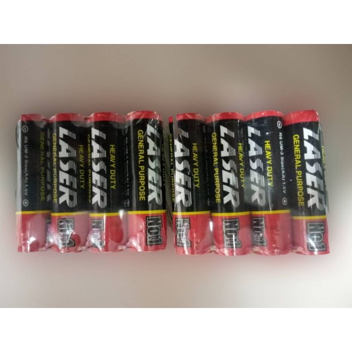 General Purpose Cells 1.5v Super Heavy Duty Laser AA Size Cells, AA Batteries R-6 UM-3, PACK OF 6