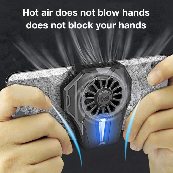 MEMO L01 Mobile Phone Cooler for PUBG Games Gaming Cooling Fan Radiator for iOS Android Cell Phone