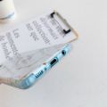 Four Corners Anti-Shattering Flow Gold Marble IMD Phone Back Cover Case For Samsung Galaxy Note20. 