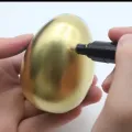 Chrome Paint Marker Reflective Liquid Mirror Paint Pens Golden Silvery Ink 2mm Writing Tip For Model Metal Wood Plastic Stone. 