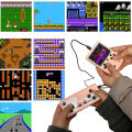 New SUP Box PLUS Edition 2 Player Portable Game Console Support TV Connection Pink. 