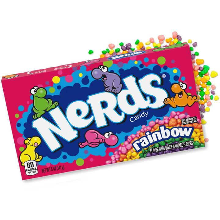 Wonka Rainbow Nerds Candy 5 oz.