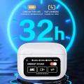 Airpods V20 / A9 ANC/ENC Dauble Dark Noise Reduction Battery Display Touch Control Bass Boosted Sound Quality Bluetooth Wireless Earbuds For Android and iOS/ black/white airpods. 