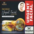 MALAMAH DR BLUSH 24K GOLD ULTRA HD GLOW URGENT FACIAL ALL IN ONE BRIGHTNING SERIES FACIAL WITH VITAMIN E FOR FACE FRESHNESS, FRECKLES, ANTI WRINKLES, DARK CIRCLES, ANTI BLACK AND WHITE HEADS, ANTIACNE, ANTI AGING, DEEP CLEANSING AND SKIN TREATMENT 100 ML. 