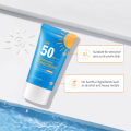 LAIKOU Refreshing Sunscreen Moisturizing Waterproof Long Lasting Sun Protection  Sunblock 50g SPF 50+. 