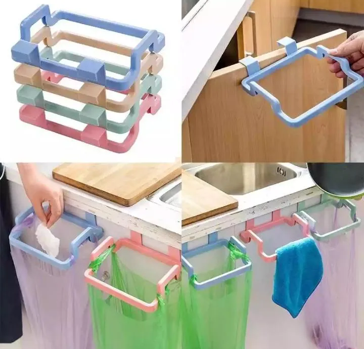 Kitchen Organizer Towel Rack Hanging Holder Bathroom Cabinet Cupboard Door Back Hanger Kitchen Supplies Accessories SkyScraper Store Daraz.pk