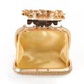 New 2024 Luxury Diamond Gold Stylish Hot Sale New Trend Luxury Rhinestone Party Wedding Evening Dress Women Clutch Bag Evening Bags. 