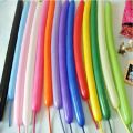 40 Long Length Balloons Pack With Free Pump For Birthday - Anniversary Decoration and Kids Party Decoration. 