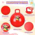 Hopper Ball For 7 to 12 Year Kids  Jumping Hopping Ball, Exercise Ball Bouncing Ball with Handle and Air Pump for Outdoors Sports School Games Exercise ,Best Birthday Gift. 