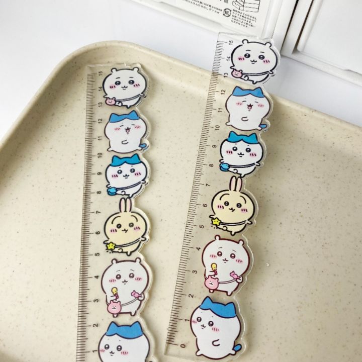 Surveying Tool 15cm Gojo Transparent Ruler Animation Peripheral Cartoon ...