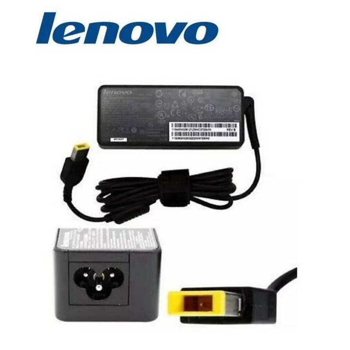65W USB  AC Charger Fit for Lenovo ThinkPad  X270 X380 Yoga 260 370  With Laptop Power Cord