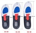 Unisex Solid Silicone Gel Insoles Foot Care for Plantar Fasciitis Heel Spur Sport Shoe Pad Insoles Arch Orthopedic Insole Breathable Foam Shoe Pads, Free to Cut Invisible Increased Heel Lifting. 