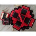 Red and Black themed Gift box /best friend gift,birthday/valentines day/anniversary/wedding. 