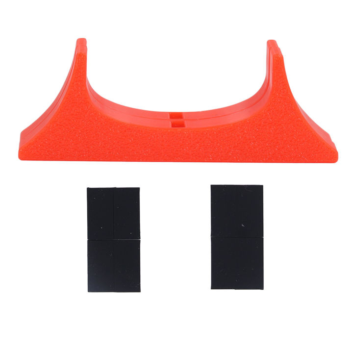 Console Holder Vertical Stand for Wii U Prevent Slip Stable 3D Printed Horizontal Stand Cooling Bracket for Wii U Console Red