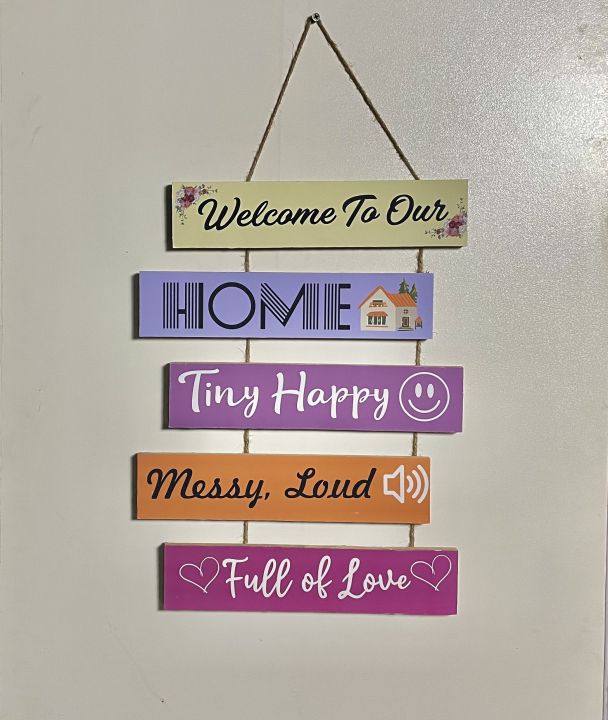 Wooden | Wall Hanging | Quotes & Rules – Decorative Home | Office Kitchen & Bathroom Wall Decoration by Woodland Furniture
