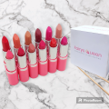 Pack of 12 Lipsticks Fairy's Queen Matte Multicolour Box (Pink). 