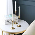 3Pcs Vintage Metal Candle Holder Set | Retro Candlestick Stand for Home Decor, Dining Table & Wedding Decoration. 