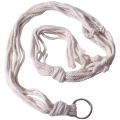 hanging planters for indoor plants-8 PCs Rope plant hanger-White. 