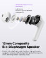 soundpeats air 5 wireless bluetooth earbuds with touch sensor control tws rapid charging case led display high quality sound bass boosted noise cancelling sweatproof stereo audio. 