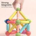 Magnetic Building Blocks for Kids Construction Toys for Boys and Girls, Large Size Magnetic Sticks and Balls  Set for Kid’s Early Educational Learning (25PCS). 