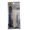 Keep Smiling  Eraser Pen with 5 Extra Refills Specific for Fine Arts Design Pen type clutch eraser Macaron Eraser 3.8mm Tombow Mono Eraser sketching eraser PVC Free Eraser round refillable precision Sketch Writing Drawing. 