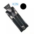 Suspenders for Men Elastic Suspender Galas for boys - black. 