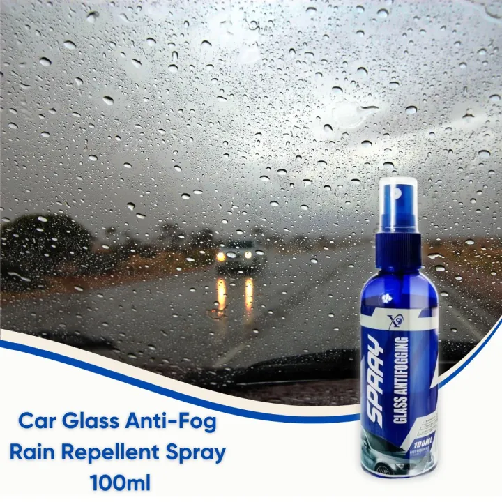 CAR GLASS ANTI-FOG RAIN REPELLENT SPRAY - 100ML