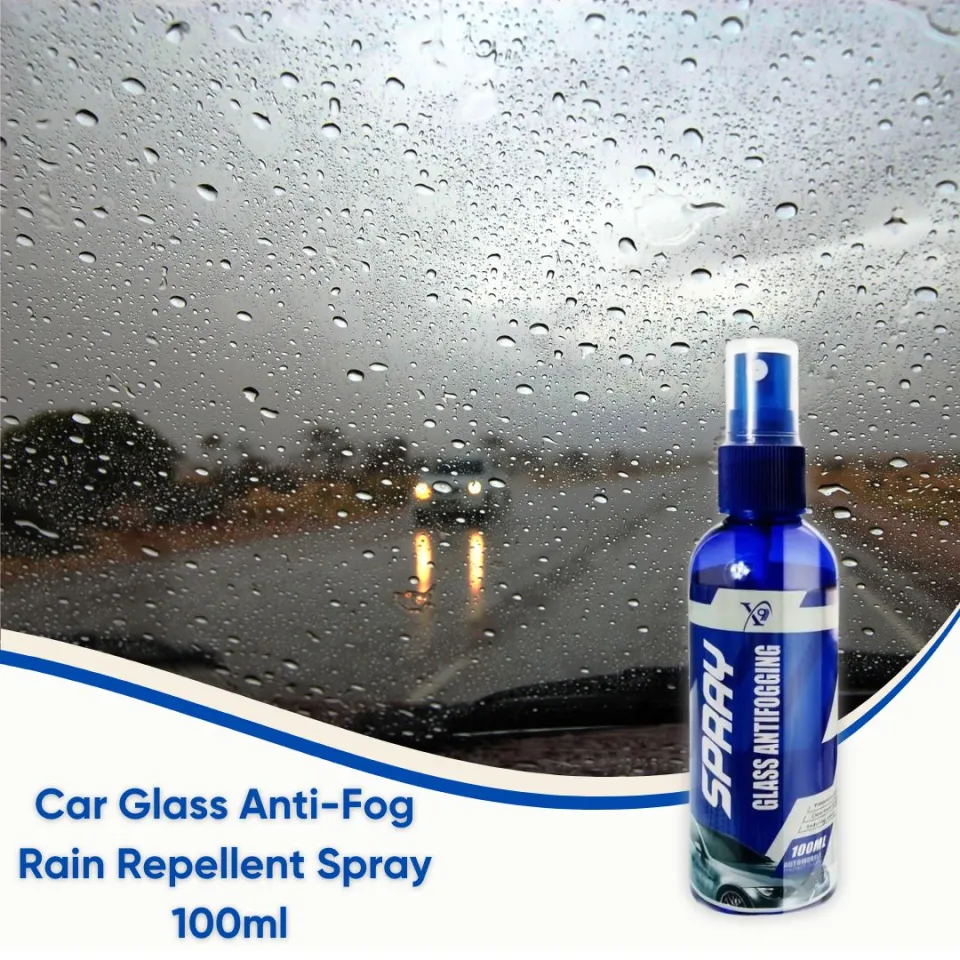 CAR GLASS ANTI-FOG RAIN REPELLENT SPRAY - 100ML